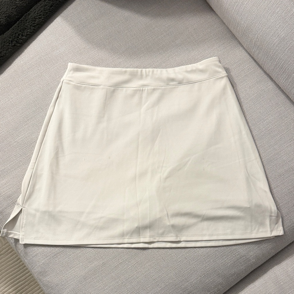 Reformation White Mini Skirt